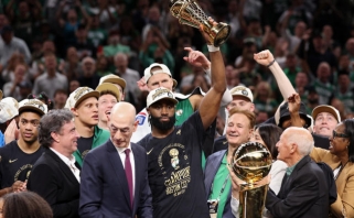 Dončičius lieka be titulo: "Celtics" 18-ą kartą tapo NBA čempionais